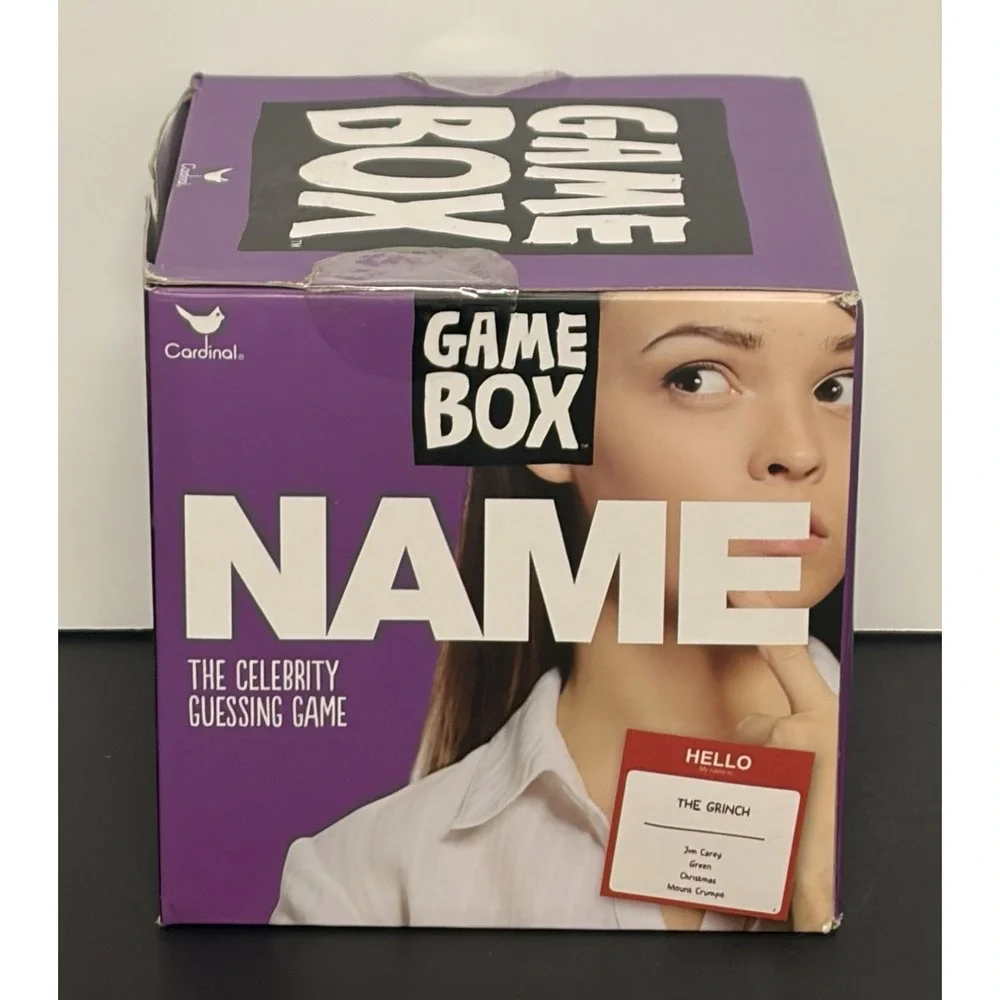 Cardinal Game Box Name‎ The Celebrity Guessing Game For Boys Girls Teen & Adults